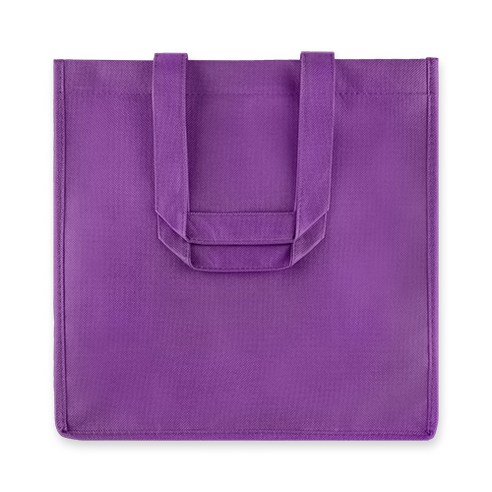 TRUE 6 보틀 넌 우븐 토트 와인케이스, Purple, 1개