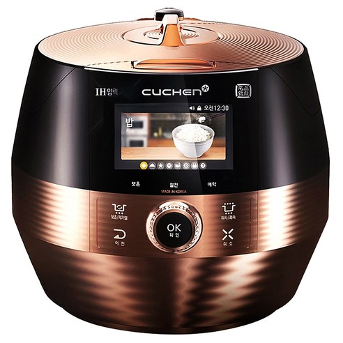 쿠첸 명품철정 IH 전기밥솥 10인용, CJH-PC1000iCT, 로즈골드