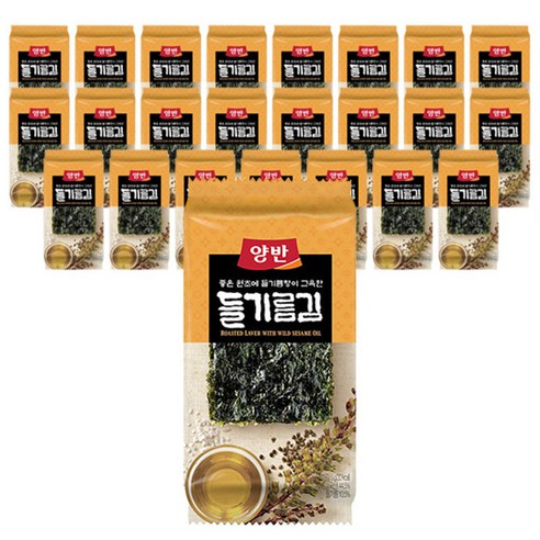 동원 양반 들기름 도시락김, 5g, 24개입