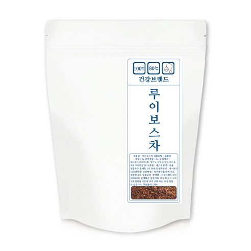 건강브랜드 루이보스티 삼각티백, 1g, 100개