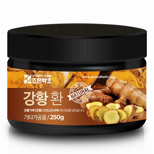 조은약초 프리미엄 강황환, 1개, 250g