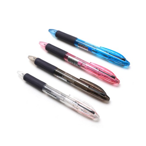다양한 색상을 한 번에 사용할 수 있는 모닝글로리 슬립온 3색 볼펜 0.7 mm