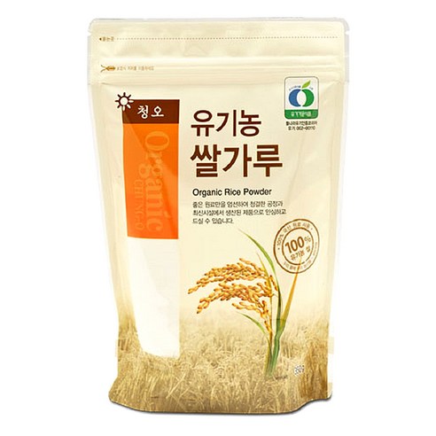 청오 유기농 쌀가루, 350g, 2개