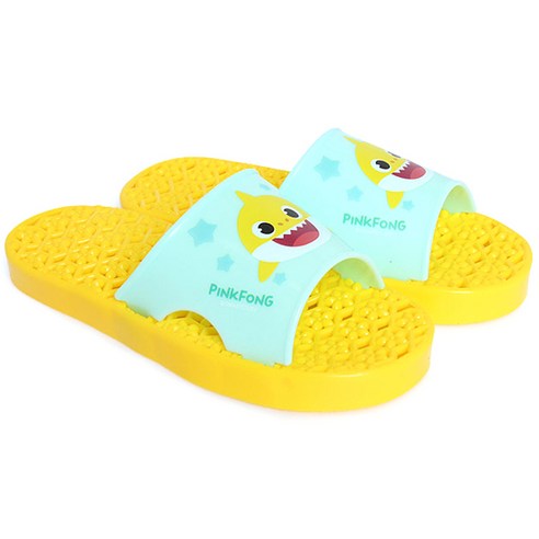 핑크퐁 PVC 아동 욕실화 옐로우, 1개 Best Top5