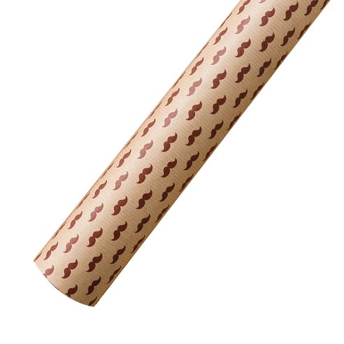 포포팬시 수염 크라프트 포장지 53cm x 20m, 브라운, 1개