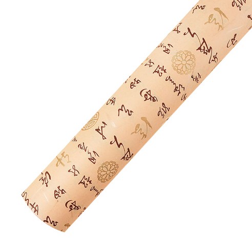 포포팬시 한문 한지포장지 53cm x 20m, 살구색, 1개