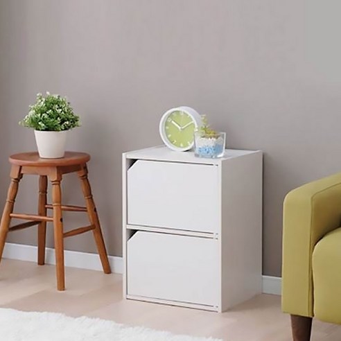 아이리스 2단 도어형 책장 수납장 할인 가격 로켓배송 총평가수 1,770개