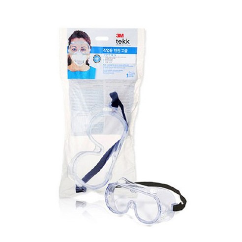 3M TEKK 작업용 고글, 1개