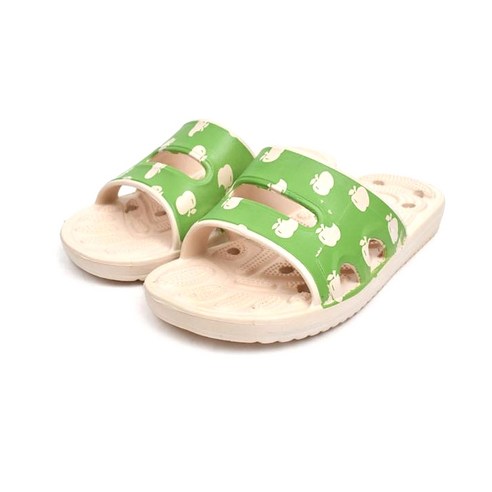 [갓슈] GODSHOE 실내 거실 욕실슬리퍼 사무실슬리퍼 그린 4.지압사과