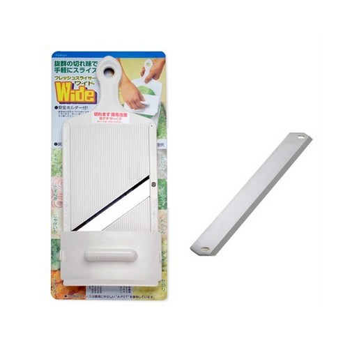 [세트구성] 일본 시모무라 양배추 슬라이서(FSW-01) + (교체칼날), 1세트