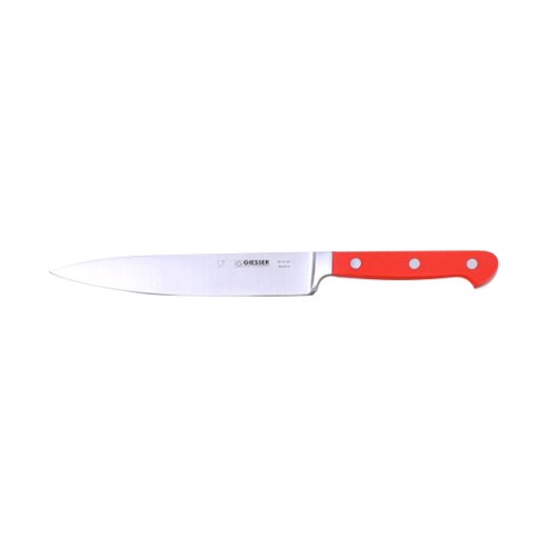 기셀 셰프나이프(좁은폭)8270-18/칼라손잡이/슬라이서, 레드