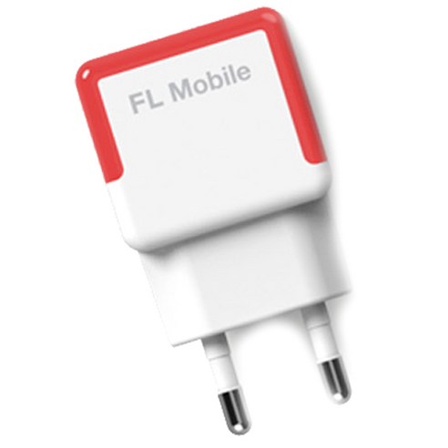 FORLG Mobile 2포트 고속 가정용 충전기 2.1A, LTA-PTA03(화이트), 1개