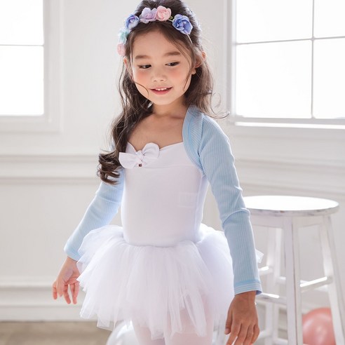 따블리에 여아용 발레복 볼레로