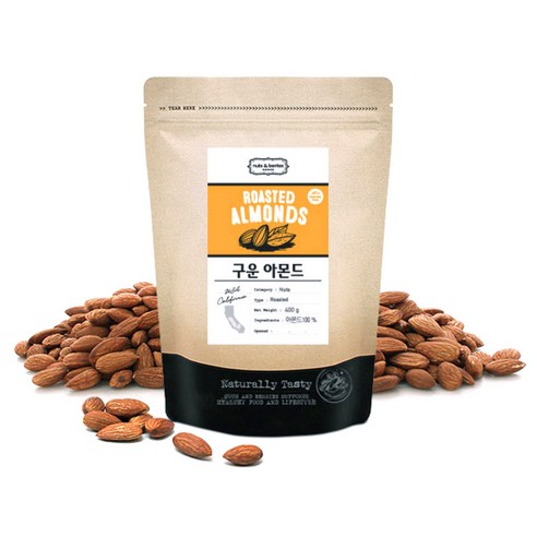 넛츠앤베리스 구운 아몬드, 400g, 2개