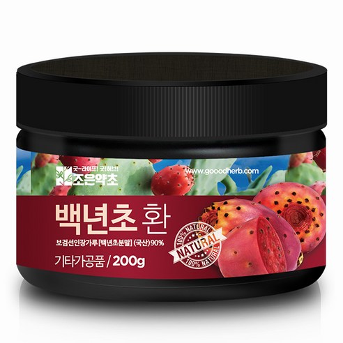 조은약초 프리미엄 백년초환, 1개, 200g