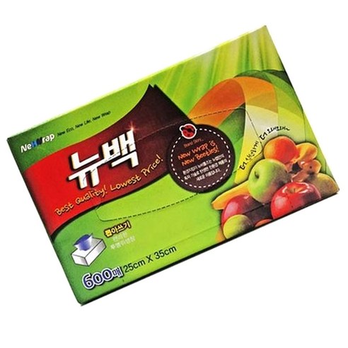 뉴랩 뉴백 위생백 중형 25 x 35cm 600매 비닐봉투, 600개, 1개