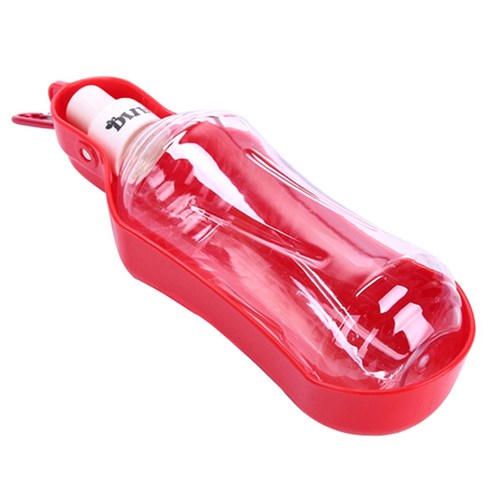 제제펫 휴대용 펫 워터보틀 500ml, Y383PDDW017 (레드), 1개