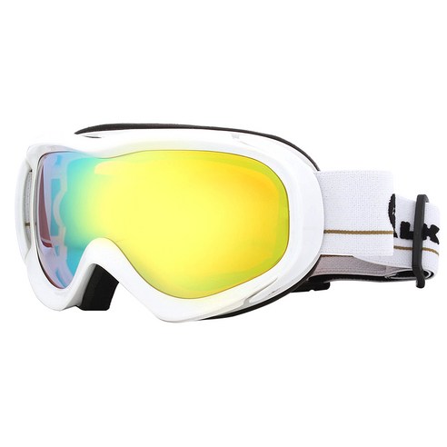 에어워크 성인용 고글 AW-1200M, white gold, 1개