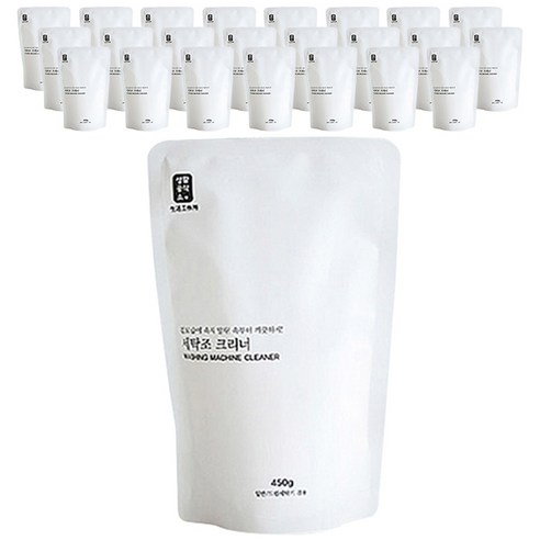 생활공작소 세탁조 크리너, 450g, 24개입