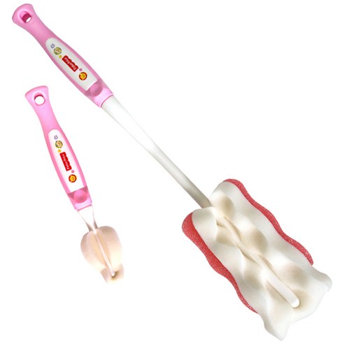 피셔프라이스 젖병솔 버블 + 젖꼭지 솔, 1개, 핑크