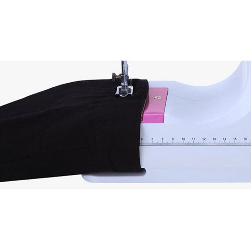 혼스 미니재봉틀 한땀한땀 프로, HSSM-1201, 핑크