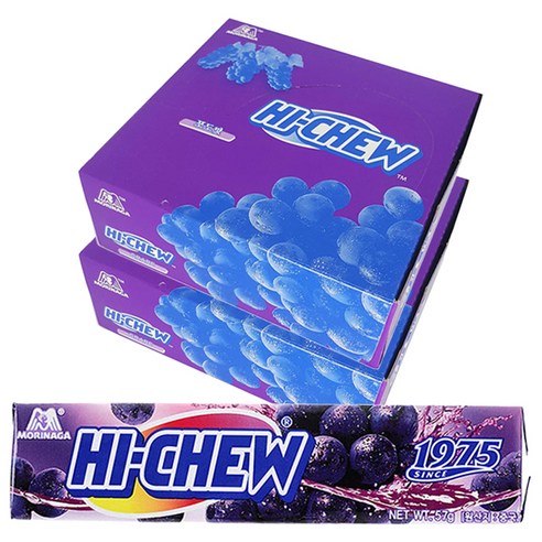모리나가 하이츄 포도맛, 684g, 2개