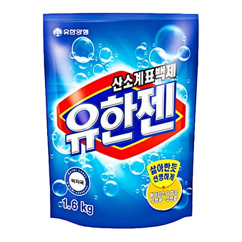 유한젠 산소계표백제, 1.6kg, 1개