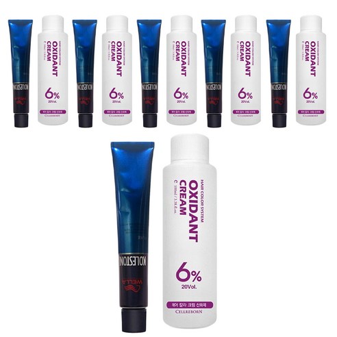 웰라 뉴콜레스톤 퍼펙트 퓨어컬러 염색제 80g + 산화제 100ml, 핑크베일 12/95, 6세트