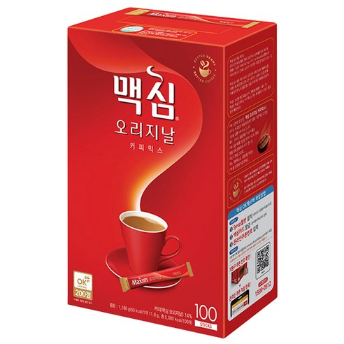 맥심 오리지널 커피믹스