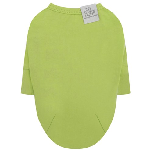 퍼피엔젤 반려동물용 데일리 7부소매 티셔츠, 813 Green