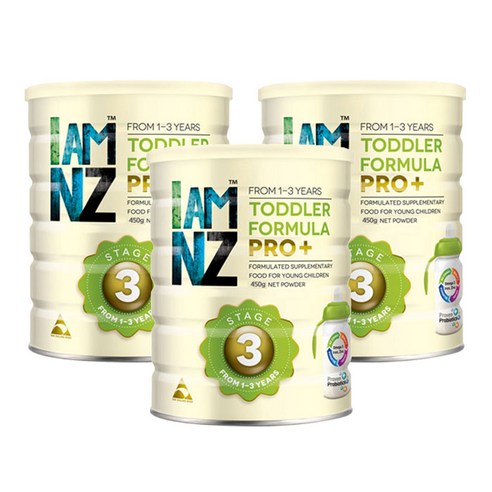 아이엠뉴질랜드 프리미엄 프로+ 분유 3단계, 3개, 450g