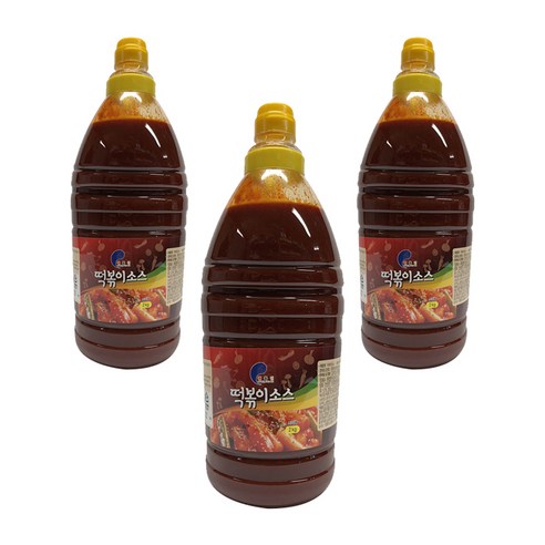 얼음골푸드 떡볶이소스, 2kg, 3개
