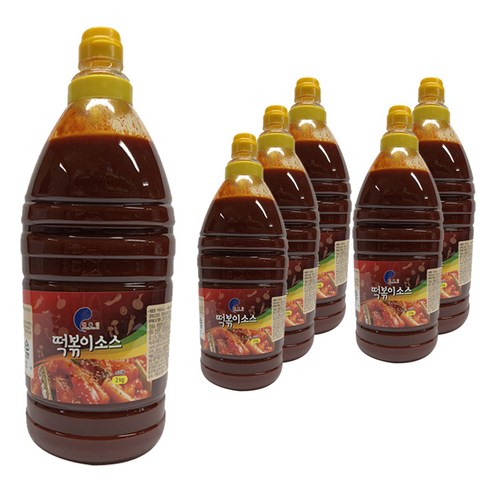 (무)해인 떡볶이소스2kgX6개, 2kg, 1