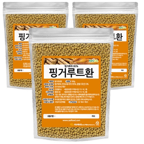 생생드림 핑거루트환, 3개, 500g