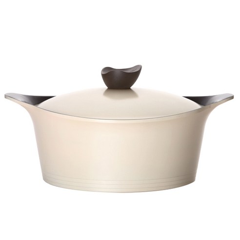 네오플램 에콜론 애니 양수냄비, 28cm, 아이보리