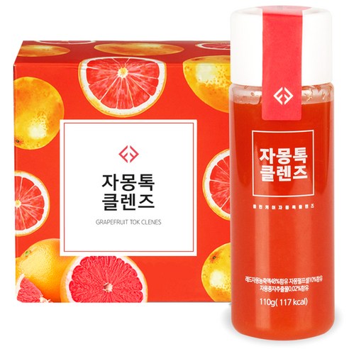 클린케어 자몽톡 클렌즈 주스, 110g, 9개