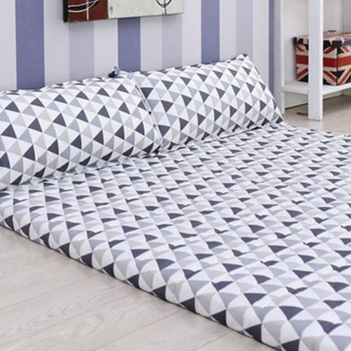 베드넷퍼니쳐 라텍스 매트 커버 K (160 x 200 x 5cm) 북유럽네이비