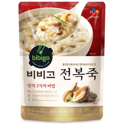 비비고 전복죽, 450g, 1개
