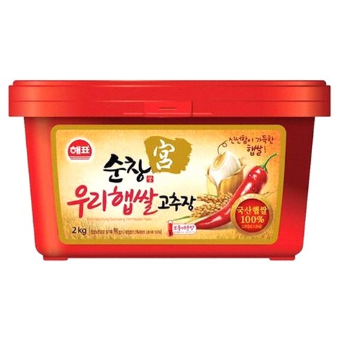 해표 순창궁 우리햅쌀 고추장, 2kg, 1개