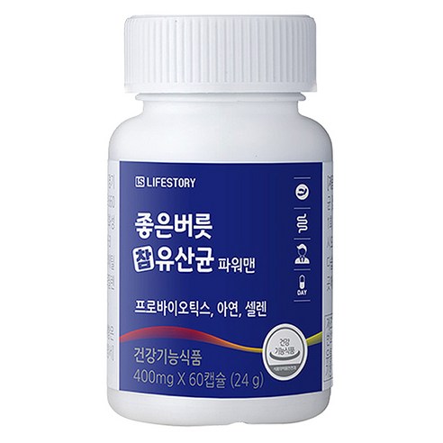 좋은버릇 참유산균 파워맨, 24g, 1개