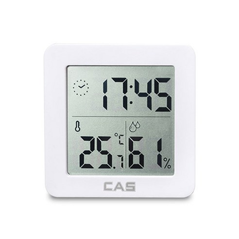 온도와 습도를 한눈에 파악할 수 있는 카스 디지털 온습도계 T025