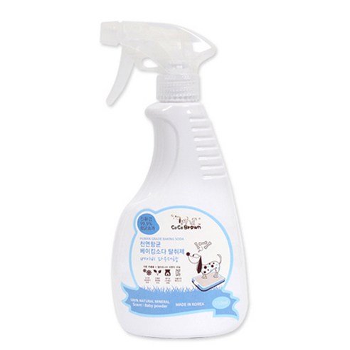 코코브라운 애완용 베이킹소다 탈취제 베이비파우더향, 550ml, 1개