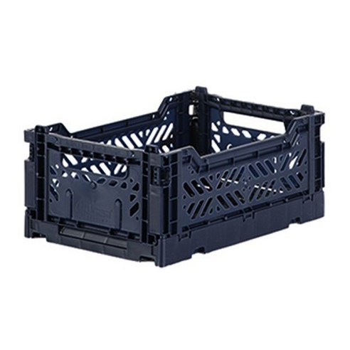 아이카사 폴딩박스 S, Navy, 1개