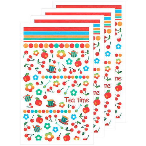 블루윈 워터데칼, QJL 045, 4개