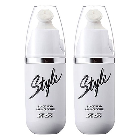 리르 스타일 블랙헤드 브러쉬 클렌져, 20ml, 2개