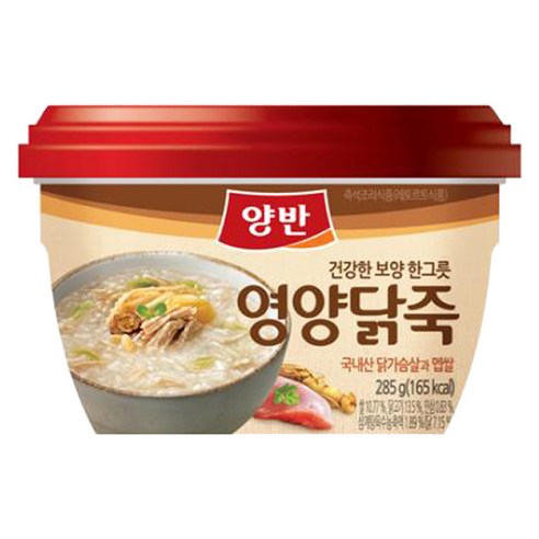 동원에프앤비 양반 죽 삼계, 285g, 1개