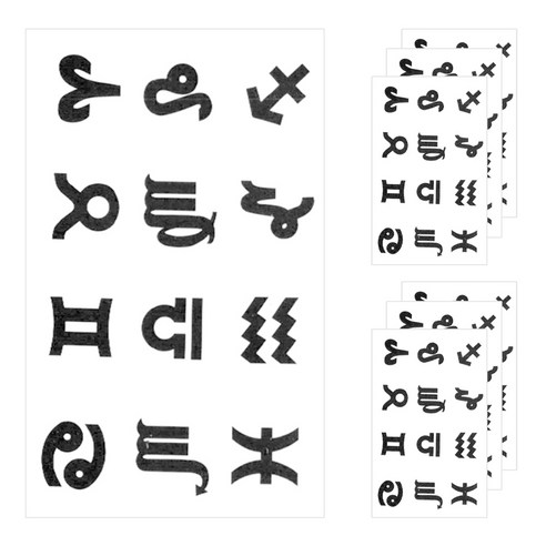 파티복닷컴 타투스티커, KT150, 7개입