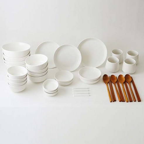 에라토 모노 4인 홈식기세트 39p T-97A90, 화이트, 12종, 1세트