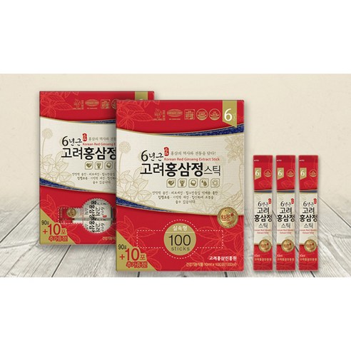 고려홍삼진흥원 6년근 고려홍삼정 스틱 상품