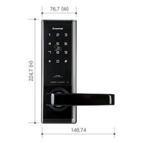  에버넷 디지털 도어락 EN950, 단순배송상품 